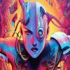 Nebula Marvel Character paint by numbers