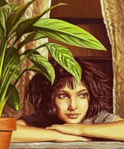 Mathilda Illustration paint by numbers