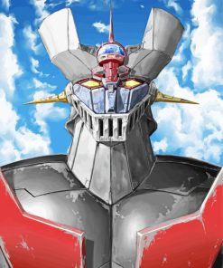 Mazinger Character paint by numbers