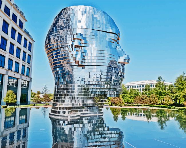Metalmorphosis Sculpture paint by numbers