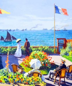 Garden At Sainte Adresse paint by numbers