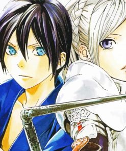 Noragami Manga Characters paint by numbers