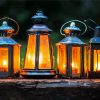 Outdoor Lanterns paint by numbers