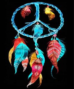 Peace Dreamcatchers paint by numbers