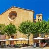 Plaça Major Pollença Pollensa Main Square paint by numbers