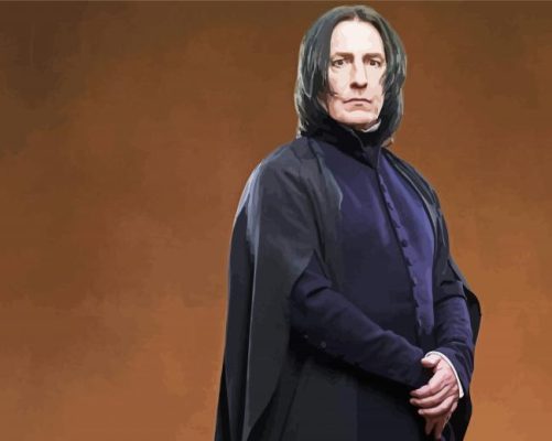 The Professor Severus Snape paint by numbers