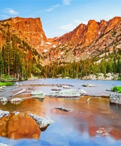 Rocky Mountain National Park paint by numbers