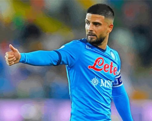 S S C Napoli Football Player paint by numbers