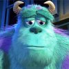 Sad Sulley Character paint by numbers