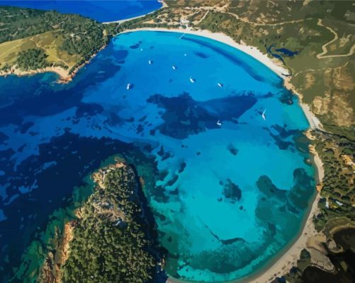 Scandola National Park paint by numbers