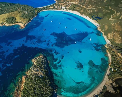 Scandola National Park paint by numbers