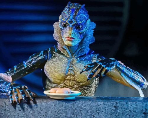 Amphibian Man paint by numbers
