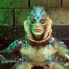 Amphibian Man Character paint by numbers