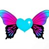 Soul Butterfly Heart paint by numbers