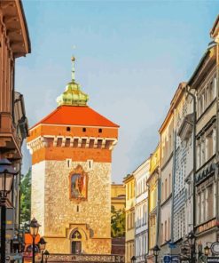 St Florian's Gate paint by numbers