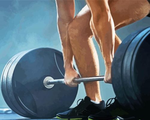 Strength Bodybuilding paint by numbers