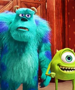 Sulley And Mike paint by numbers