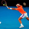Spanish Tennis Player Rafael Nadal paint by numbers