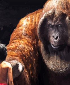 The Jungle Book Characters paint by numbers