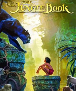 The Jungle Book Disney paint by numbers