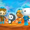 The Octonauts Friends paint by numbers