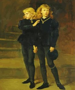 The Princes In The Tower paint by numbers