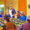 The Quilting Bee paint by numbers