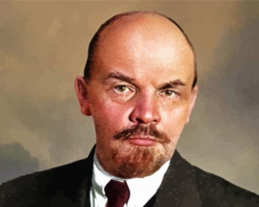 Vladimir Lenin paint by numbers