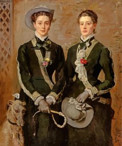 The Twins Kate And Grace Hoare paint by numbers