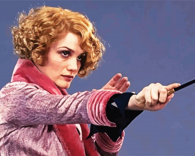 The Witch Queenie Goldstein paint by numbers
