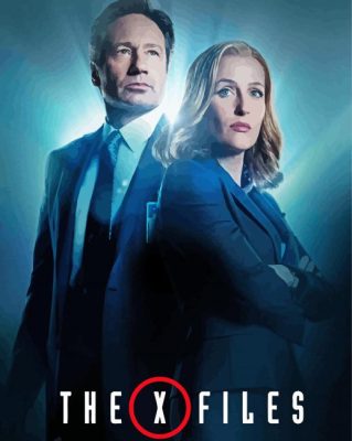 The X Files Serie Poster paint by numbers