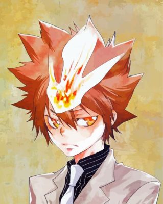 Tsunayoshi Sawada paint by numbers