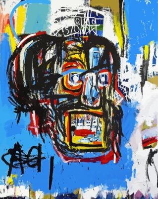 Untitled By Jean Michel Basquiat paint by numbers