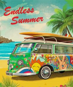 Volkswagen Endless Summer paint by numbers