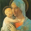 Madonna And Child paint by numbers