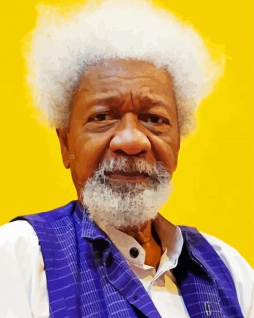 Wole Soyinka paint by numbers