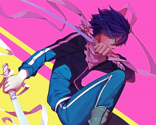 Yato Character paint by numbers