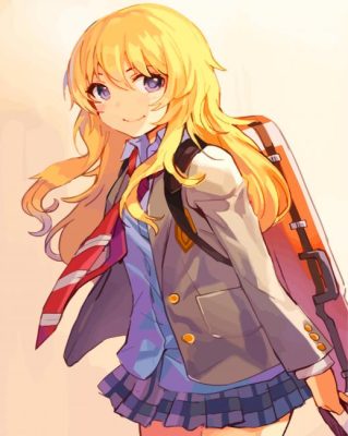 Kaori Miyazono Character paint by numbers