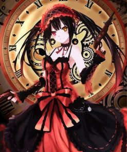 Kurumi Tokisaki Character paint by numbers