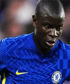 N'Golo Kanté paint by numbers