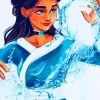 Katara Character paint by numbers