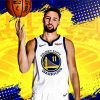 Klay Thompson paint by numbers