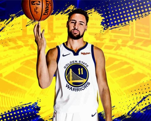 Klay Thompson paint by numbers