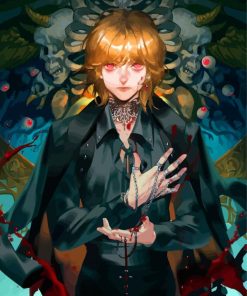 Kurapika Character paint by numbers