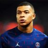 Aesthetic Footballer Kylian Mbappé paint by numbers