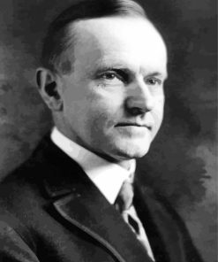 Calvin Coolidge paint by numbers