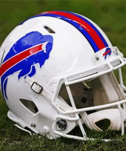 Buffalo Bills Helmet paint by numbers