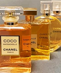 Chanel Perfume Bottles paint by numbers