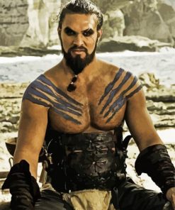 Khal Drogo Character paint by numbers