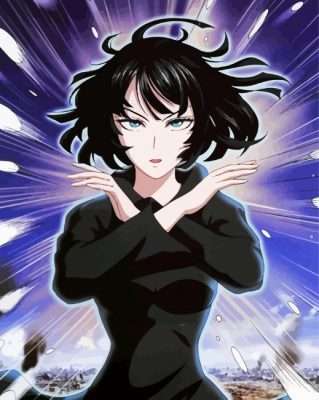 Fubuki Japanese Character paint by numbers